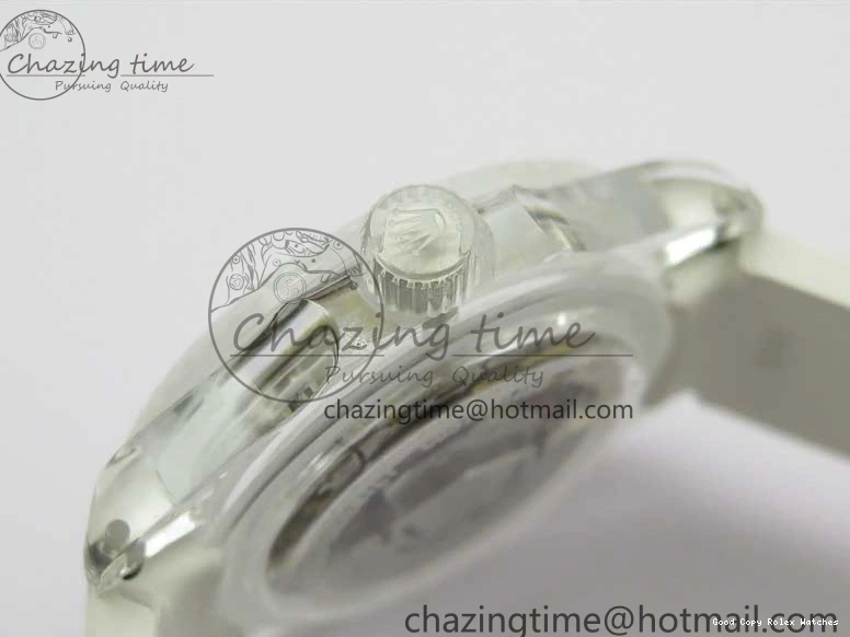 AAA Replica Watches Strap Fruit 3AF FreshLook 2620 Blue Submariner Phantomlab Rubber Transparent Dial Best Edition VR on White 1219